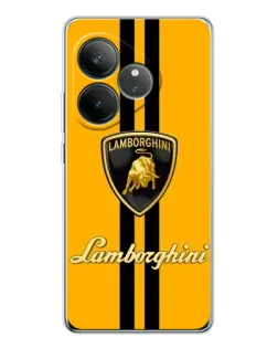 Чохол для Realme GT Neo 6 з картинкою «Lamborghini Stripe жовтий» Чохол для Realme GT Neo 6 з картинкою «Lamborghini Stripe жовтий»