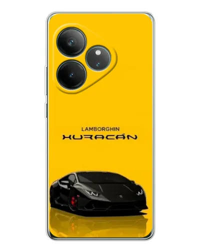 Чехол для Realme GT Neo 6 с картинкой «Lamborghini Huracan черный» Чехол для Realme GT Neo 6 с картинкой «Lamborghini Huracan черный»
