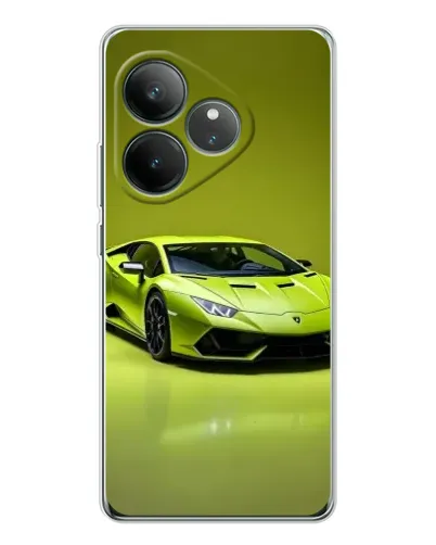 Чехол для Realme GT Neo 6 с картинкой «Салатовый Lamborghini Huracan» Чехол для Realme GT Neo 6 с картинкой «Салатовый Lamborghini Huracan»
