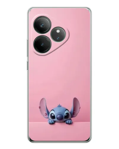 Чехол для Realme GT Neo 6 с картинкой «Stitch выглядывает»