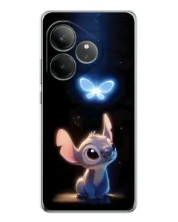 Чехол для Realme GT Neo 6 с картинкой «Сияющий Стич»