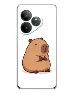 Чехол для Realme GT Neo 6 с картинкой «Толстенькая капибара» Чехол для Realme GT Neo 6 с картинкой «Толстенькая капибара»