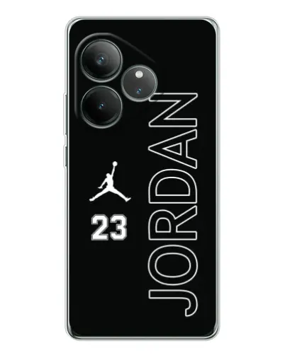 Чехол для Realme GT Neo 7 с картинкой «Jordan Vertical»