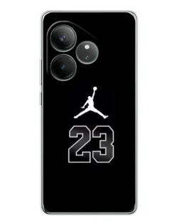Чехол для Realme GT Neo 7 с картинкой «Jordan Flight 23»