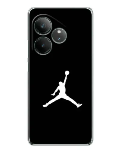 Чехол для Realme GT Neo 7 с картинкой «Jordan Silhouette»