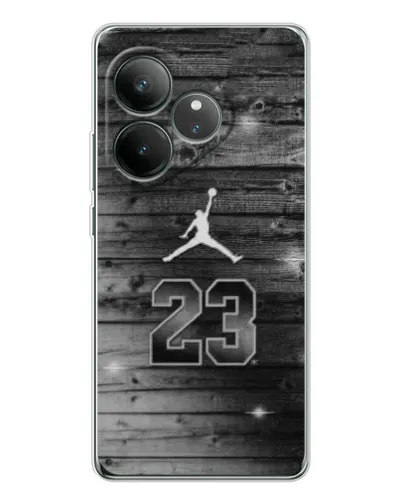 Чехол для Realme GT Neo 7 с картинкой «Jordan Carbon 23»