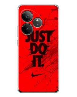 Чехол для Realme GT Neo 7 с картинкой «Nike Just Do It»