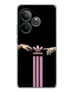 Чехол для Realme GT Neo 7 с картинкой «Adidas Hands»