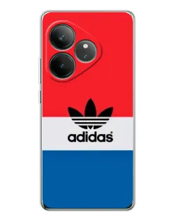 Чехол для Realme GT Neo 7 с картинкой «Adidas Retro Block»