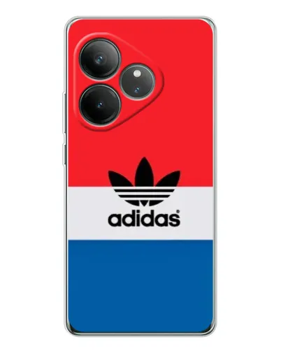 Чехол для Realme GT Neo 7 с картинкой «Adidas Retro Block»