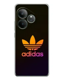 Чехол для Realme GT Neo 7 с картинкой «Градиент Adidas»