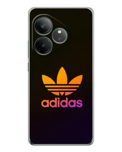 Чехол для Realme GT Neo 7 с картинкой «Градиент Adidas»