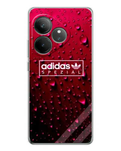 Чехол для Realme GT Neo 7 с картинкой «Adidas Gold Marble»
