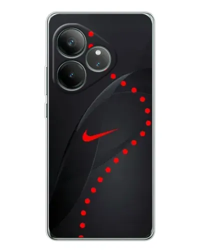 Чехол для Realme GT Neo 7 с картинкой «Абстрактный дизайн Nike»