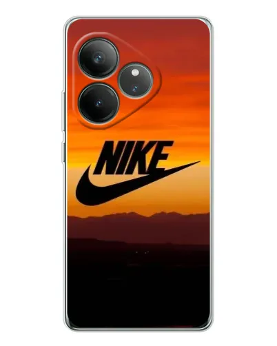Чехол для Realme GT Neo 7 с картинкой «Nike — вечерний горизонт»