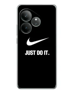 Чехол для Realme GT Neo 7 с картинкой «Классический принт Nike»