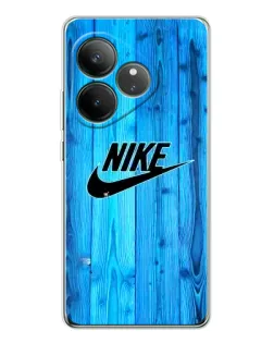 Чехол для Realme GT Neo 7 с картинкой «Голубое дерево Nike»