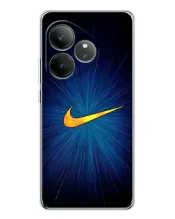 Чохол для Realme GT Neo 7 з картинкою «Синій пульс Nike»