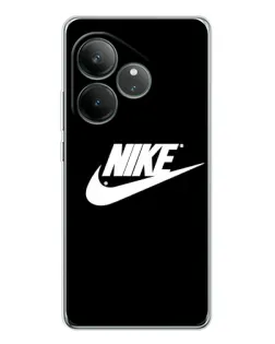 Чохол для Realme GT Neo 7 з картинкою «Мазки фарби Nike»