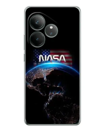 Чехол для Realme GT Neo 7 с картинкой «Земля из космоса NASA» Чехол для Realme GT Neo 7 с картинкой «Земля из космоса NASA»