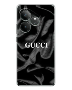 Чехол для Realme GT Neo 7 с картинкой «Gucci — шелковые волны»
