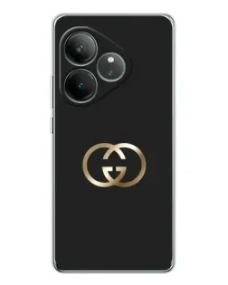 Чехол для Realme GT Neo 7 с картинкой «Минимализм Gucci»