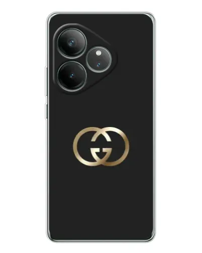 Чехол для Realme GT Neo 7 с картинкой «Минимализм Gucci»