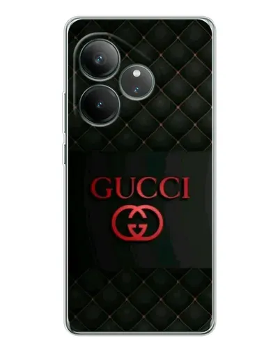 Чехол для Realme GT Neo 7 с картинкой «Gucci — стеганый черный»