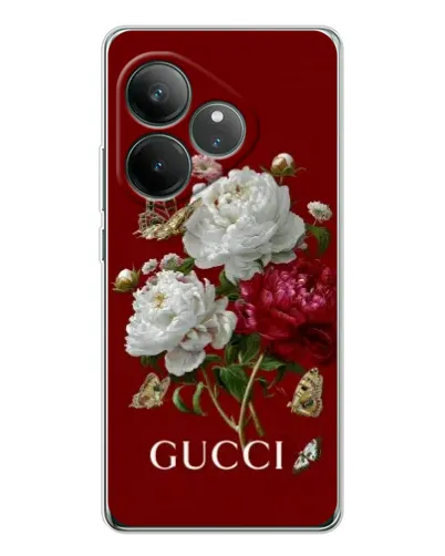 Чехол для Realme GT Neo 7 с картинкой «Gucci —  сад»