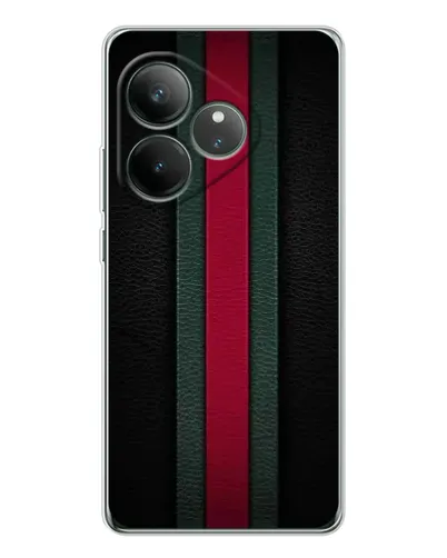 Чехол для Realme GT Neo 7 с картинкой «Gucci — неоновая линия»