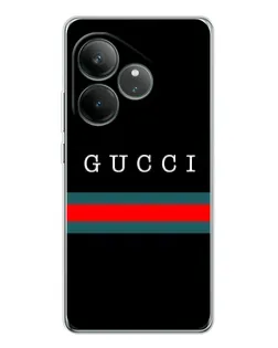 Чехол для Realme GT Neo 7 с картинкой «Gucci — красный пояс»