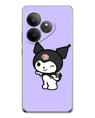 Чехол для Realme GT Neo 7 с картинкой «Классическая Kuromi»