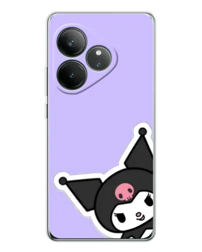 Чехол для Realme GT Neo 7 с картинкой «Забавная Kuromi»