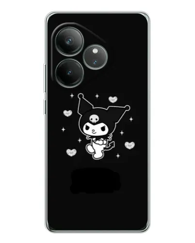 Чехол для Realme GT Neo 7 с картинкой «Куроми и клубника»