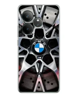 Чехол для Realme GT Neo 7 с картинкой «BMW — деталь диска» Чехол для Realme GT Neo 7 с картинкой «BMW — деталь диска»