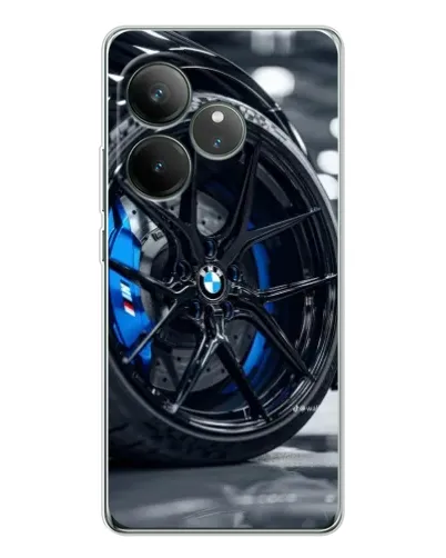 Чехол для Realme GT Neo 7 с картинкой «Колесо BMW вблизи» Чехол для Realme GT Neo 7 с картинкой «Колесо BMW вблизи»
