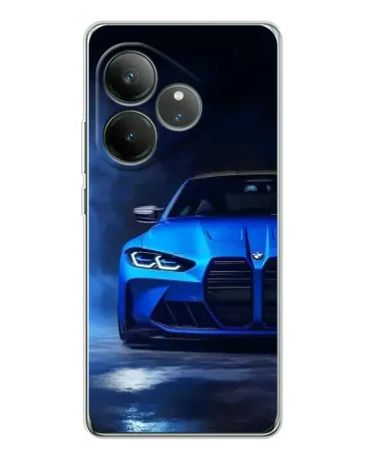 Чехол для Realme GT Neo 7 с картинкой «Голубая BMW M4» Чехол для Realme GT Neo 7 с картинкой «Голубая BMW M4»
