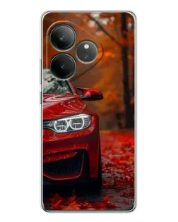 Чехол для Realme GT Neo 7 с картинкой «Осенняя BMW M4»