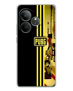 Чехол для Realme GT Neo 7 с картинкой «PUBG — камуфляжный шлем»