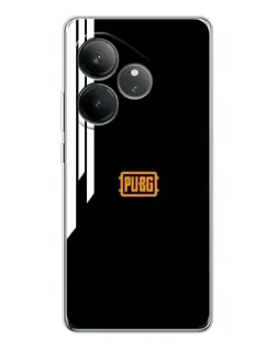 Чехол для Realme GT Neo 7 с картинкой «PUBG — вертикальные линии»