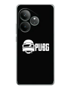 Чехол для Realme GT Neo 7 с картинкой «PUBG — классический лого»