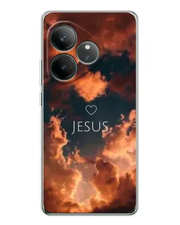 Чехол для Realme GT Neo 7 с картинкой «Сияние Имени Jesus» Чехол для Realme GT Neo 7 с картинкой «Сияние Имени Jesus»