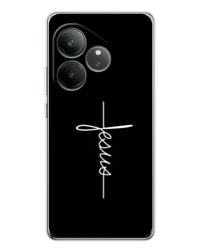 Чехол для Realme GT Neo 7 с картинкой «Тонкая линия веры»