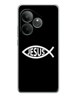 Чехол для Realme GT Neo 7 с картинкой «Классический Jesus»