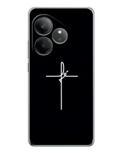 Чехол для Realme GT Neo 7 с картинкой «Тонкий крест» Чехол для Realme GT Neo 7 с картинкой «Тонкий крест»