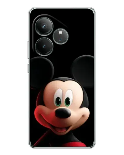 Чехол для Realme GT Neo 7 с картинкой «Улыбающийся Микки Маус»