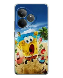 Чехол для Realme GT Neo 7 с картинкой «Развлечения на пляже»