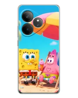 Чехол для Realme GT Neo 7 с картинкой «Отдых на пляже»
