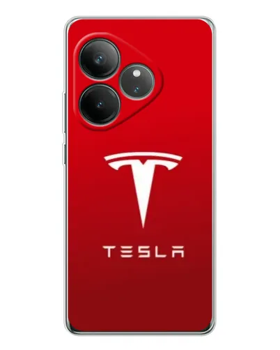 Чехол для Realme GT Neo 7 с картинкой «Tesla Red Classic» Чехол для Realme GT Neo 7 с картинкой «Tesla Red Classic»