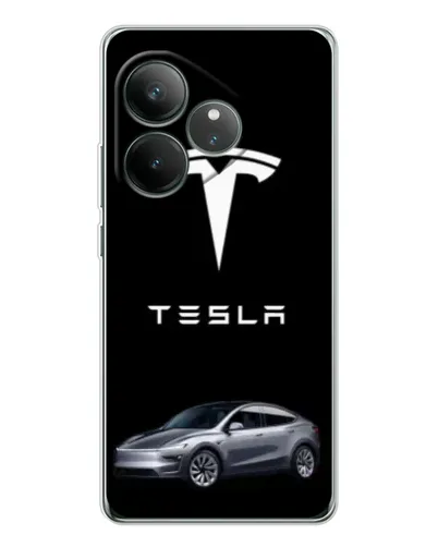 Чехол для Realme GT Neo 7 с картинкой «Tesla Model Y» Чехол для Realme GT Neo 7 с картинкой «Tesla Model Y»
